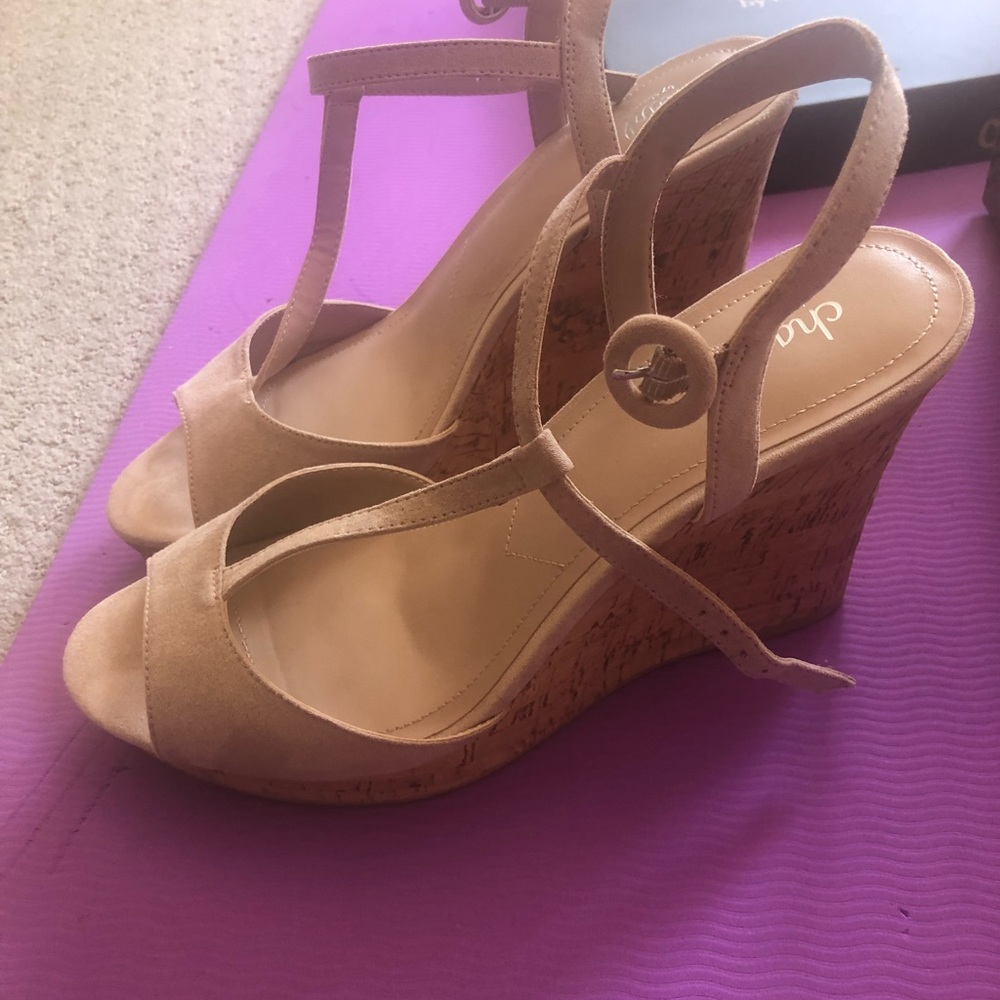 Charles David wedges. Very comfy. Only worn once